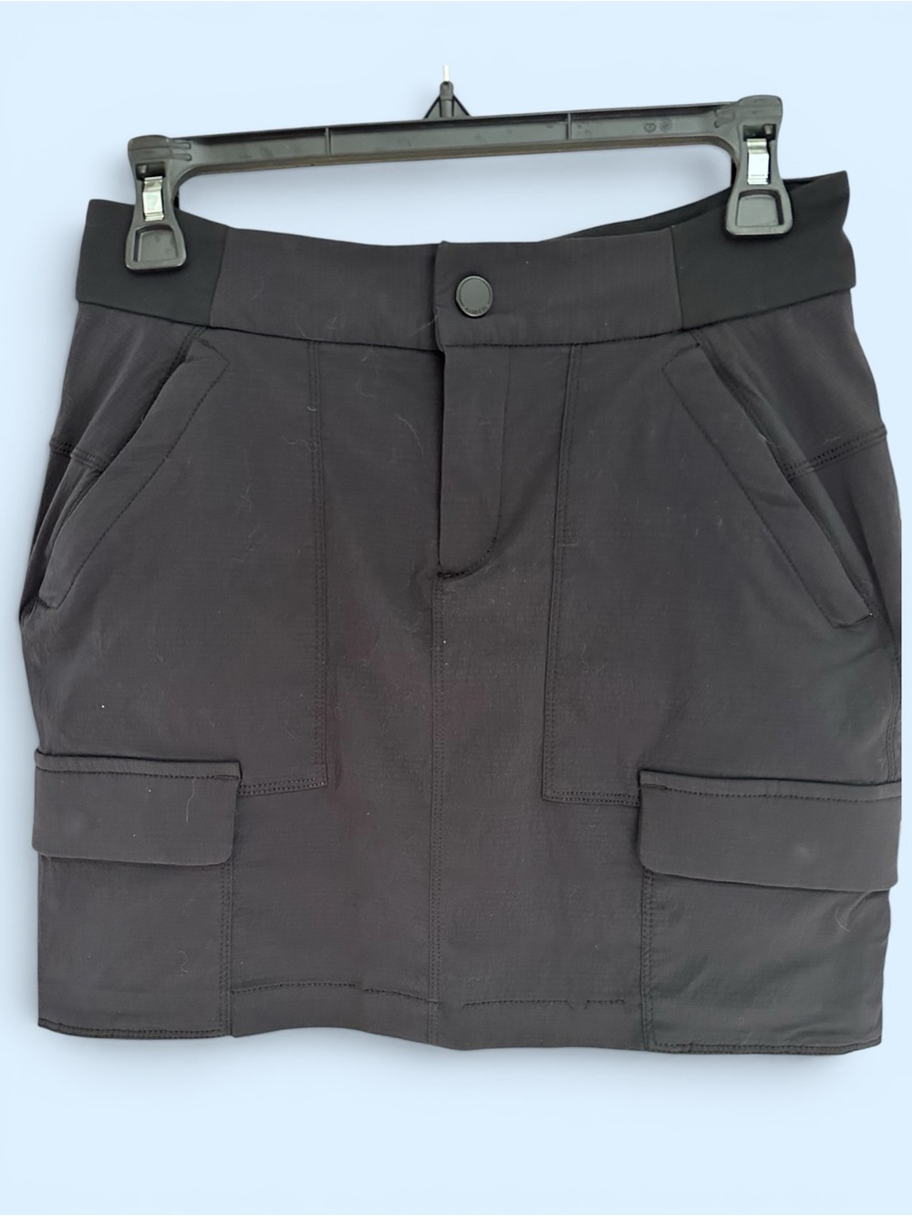 Athleta Black Cargo Skort